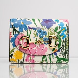 Brandnew limited edition Gucci Horsebit card holder and wallet